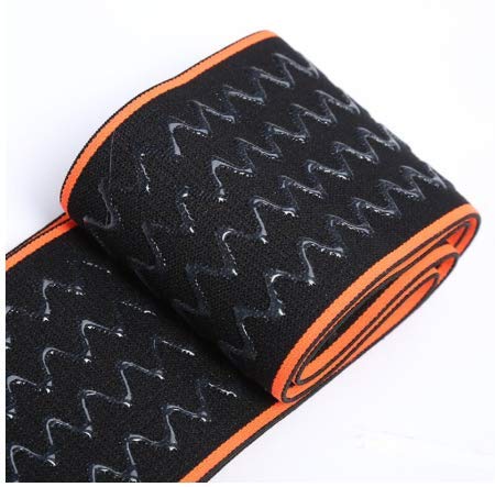 B Fit One Pair Knee Wraps for Weightlifting - PowerliftingWorkout Squats Knee Wrap - Reduces Stress on Quadriceps Ideal Elastic Support Compression Strength