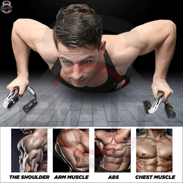 B Fit Type S Push-Ups Stands Exercise Fitness Equipment Rack Domestic Steel Push up Support Anti-Skid Push up Support