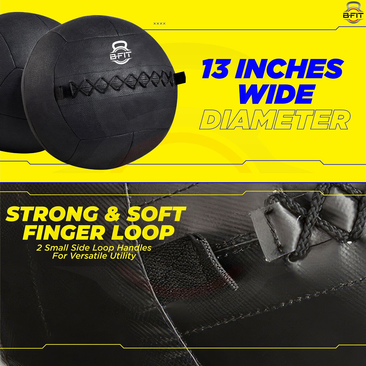 B Fit Premium Quality Wall Ball 5 Kg