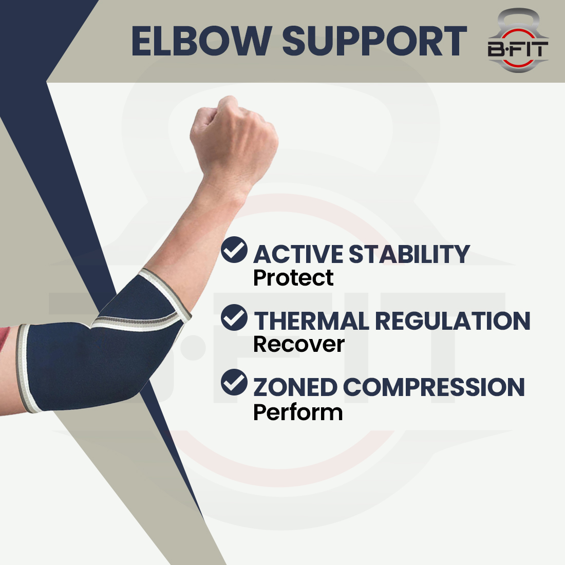 B Fit Elbow Support