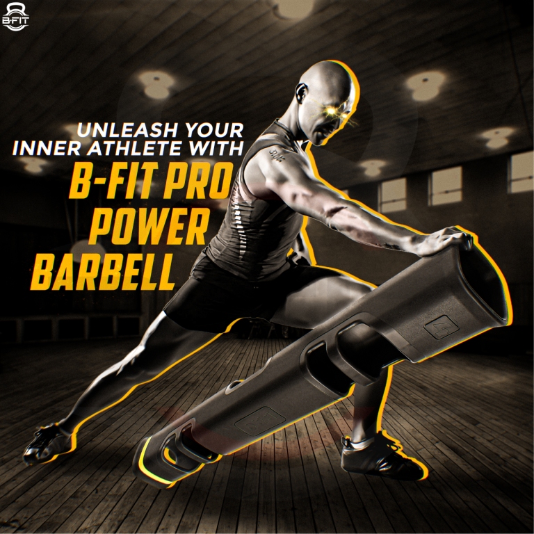 B Fit Pro Style ViPR Fitness Tube Functional Training Rubber VIPR Weight Bar 4 Kg