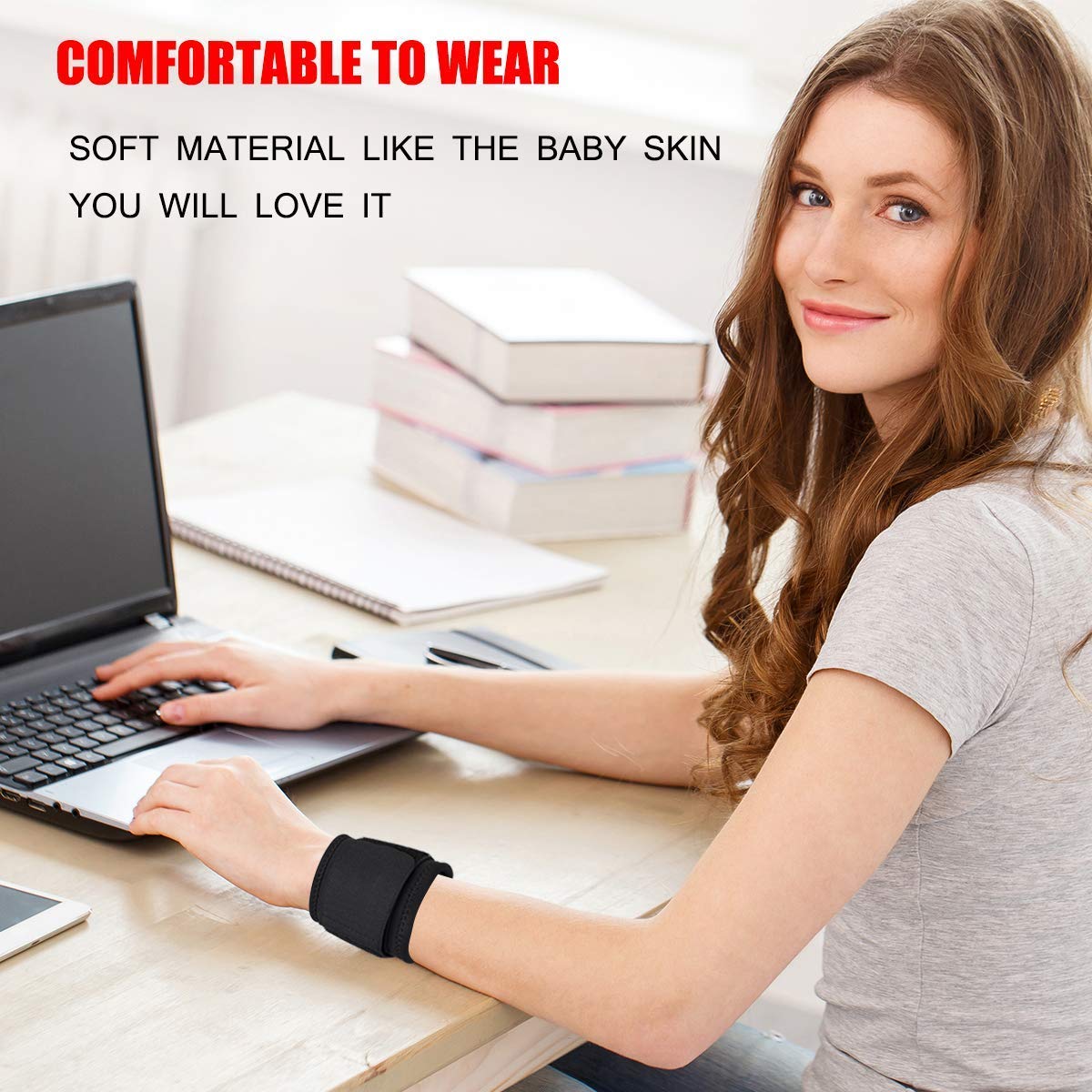 Wrist Brace Adjustable Wrist Support for Arthritis and Tendinitis Pain Relief
