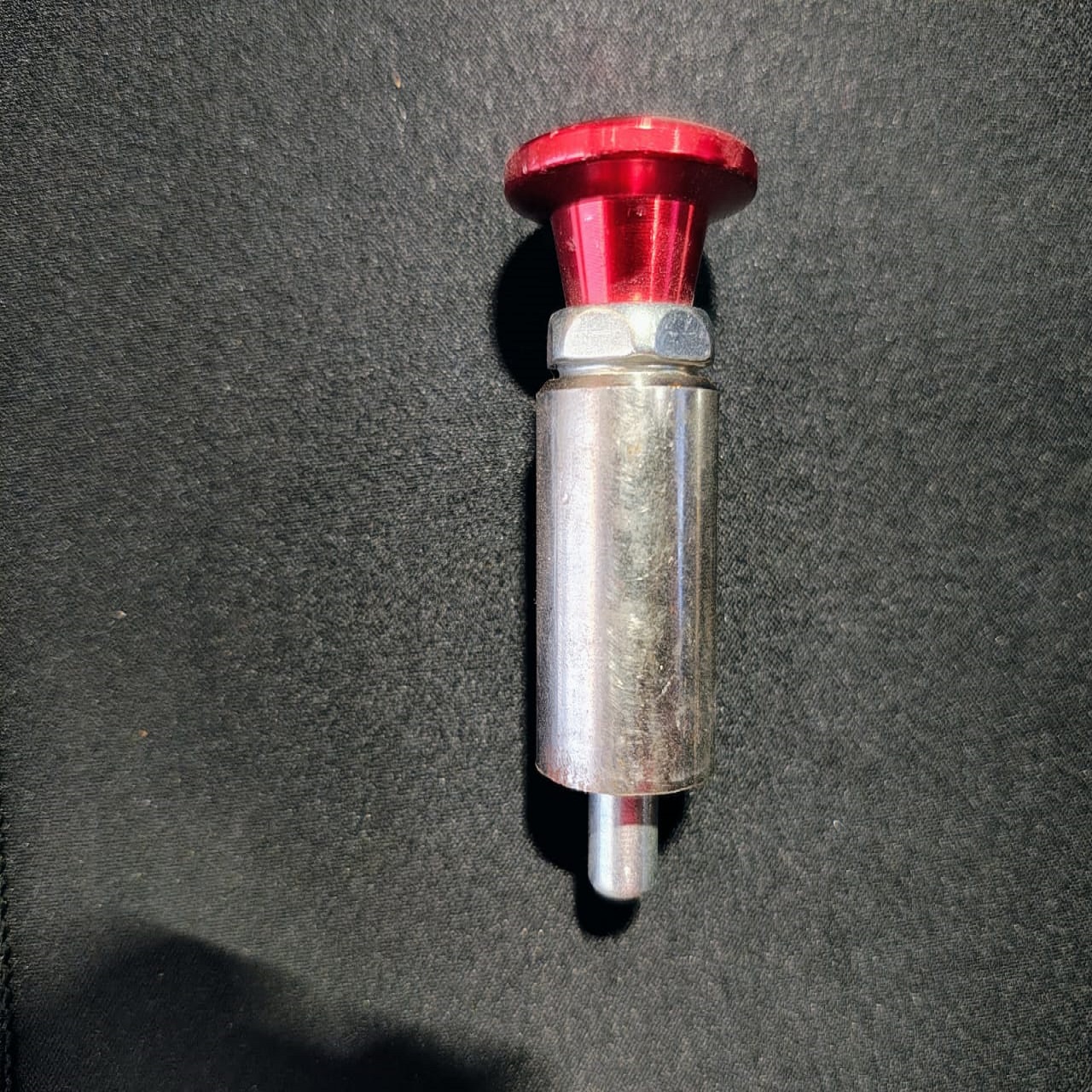 B Fit PLUNGER PIN With Knob Spring and Lock nut 40 MM Set of 2 Pcs