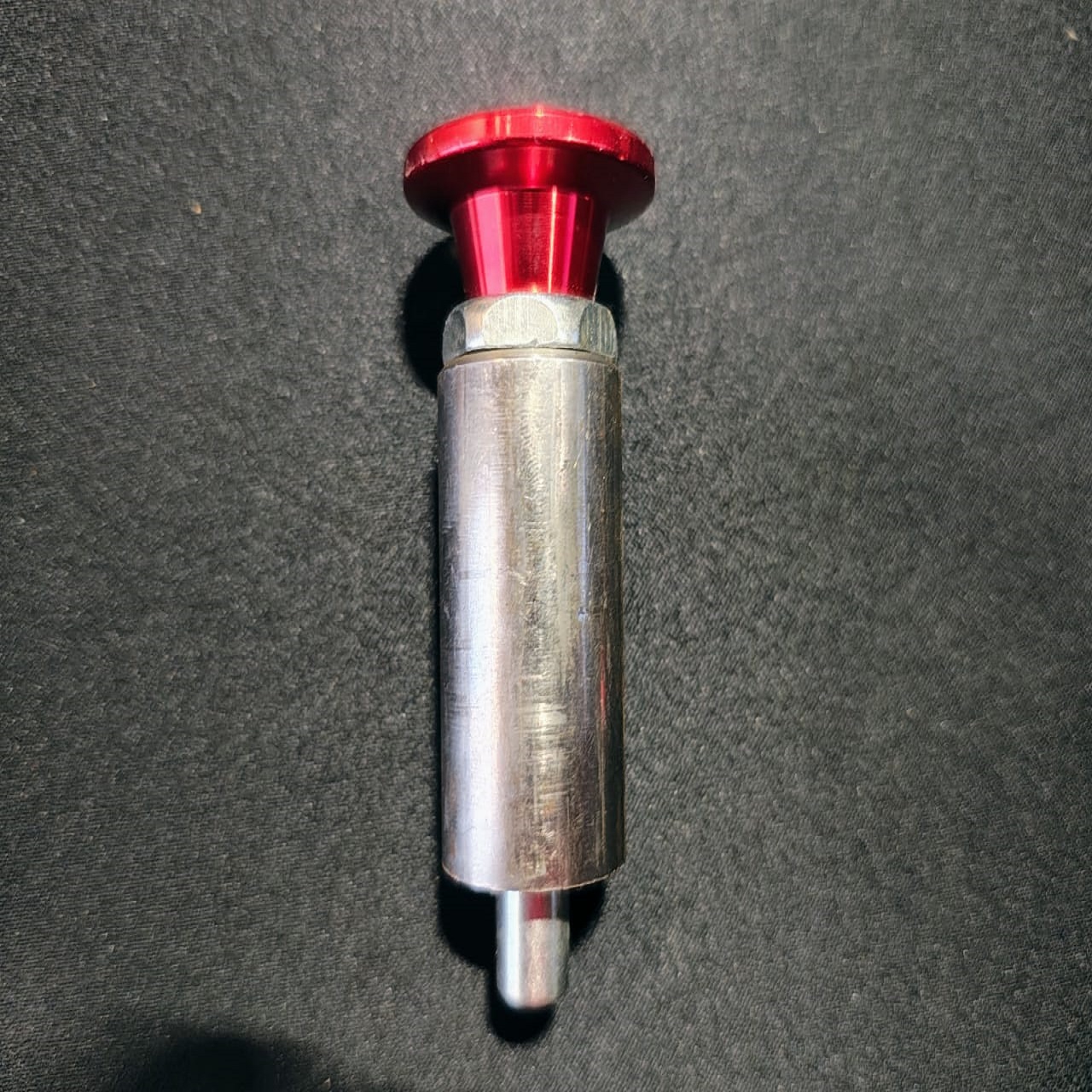 B Fit PLUNGER PIN With Knob Spring and Lock nut 50 MM Set of 2 Pcs