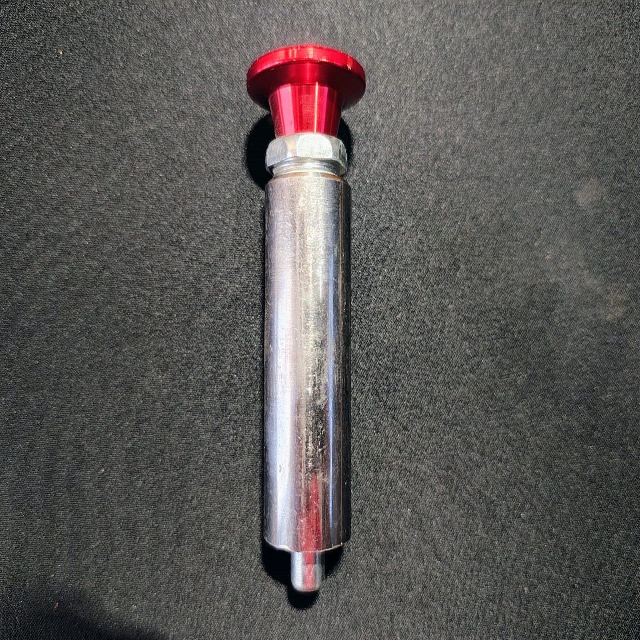 B Fit PLUNGER PIN With Knob Spring and Lock nut 75 MM Set of 2 Pcs