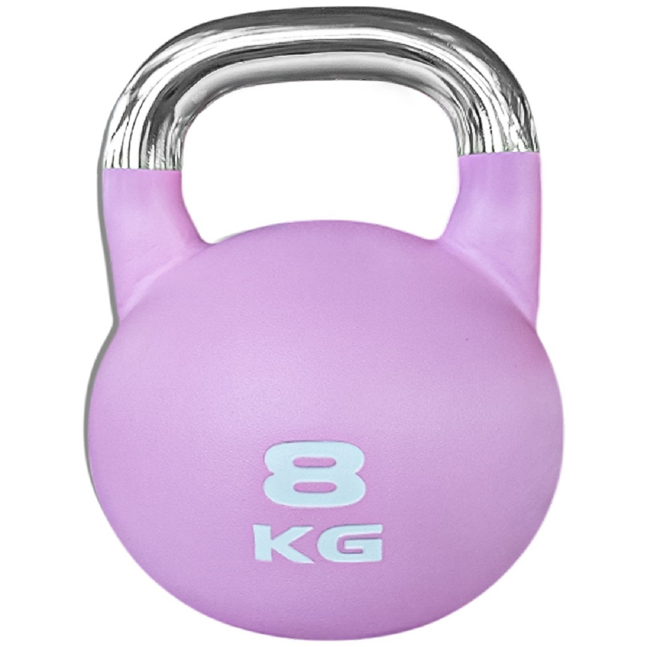 B Fit Matte Finish Competition Kettlebell 8 Kg Weight Workout Gym Equipment and Strength training sets for Women and Men for Home Gym - Suitable for Repetition Workouts