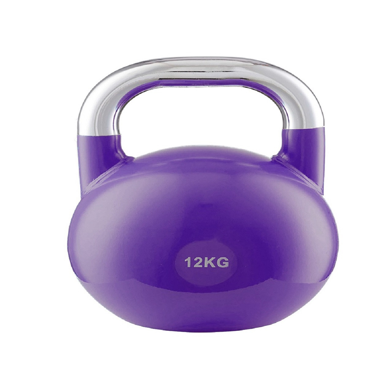 B Fit Competition Kettlebell 12 KG Professional Grade Kettlebell for Fitness Weightlifting Core Training