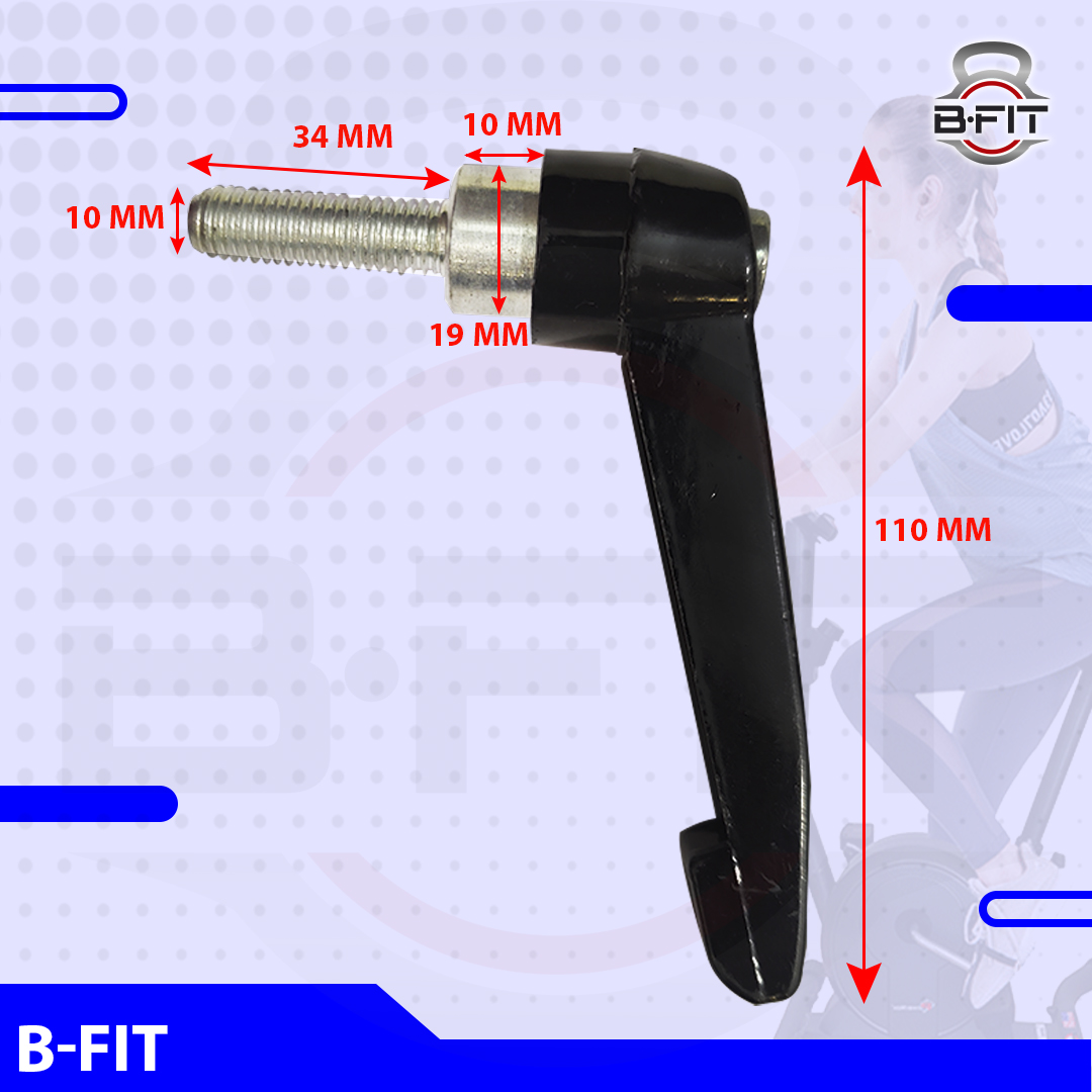 B Fit Exercise Bike Replacement Knob of 10 MM One Pair