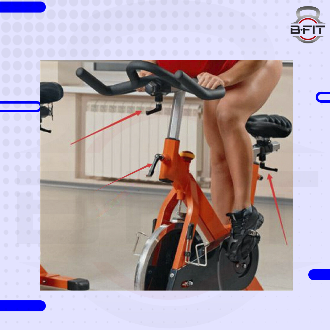 B Fit Exercise Bike Replacement Knob of 10 MM One Pair