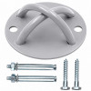 B Fit all Mount Bracket / Anchor  for Suspension Straps, Ceiling Anchor X Mount for Olympic Rings, Body Weight Strength Training Systems, Yoga Swings &amp; Boxing Equipment