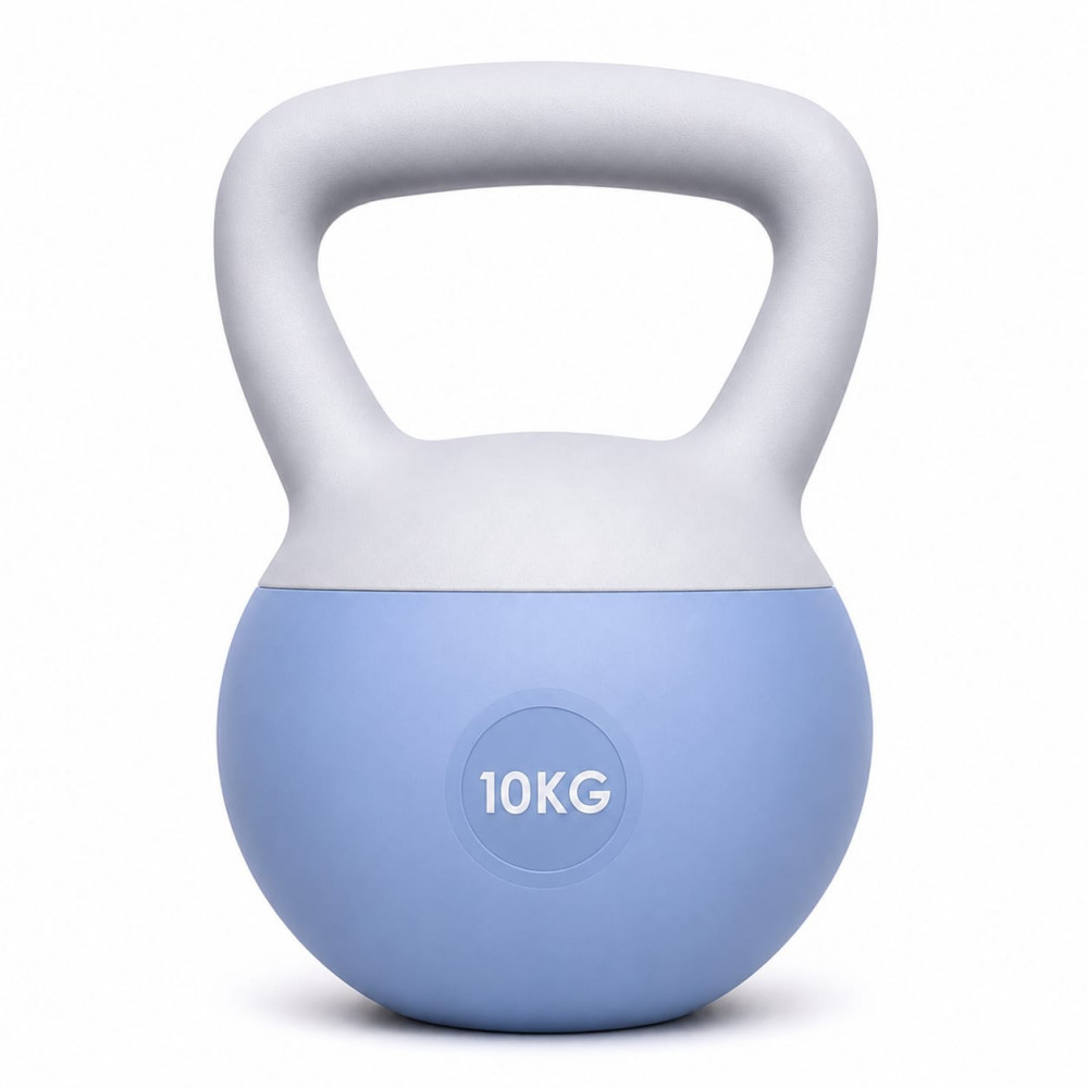 Image of B Fit Soft Kettlebells 10 Kg with Cushioned Impact-Resistant Base and Anti-Slip