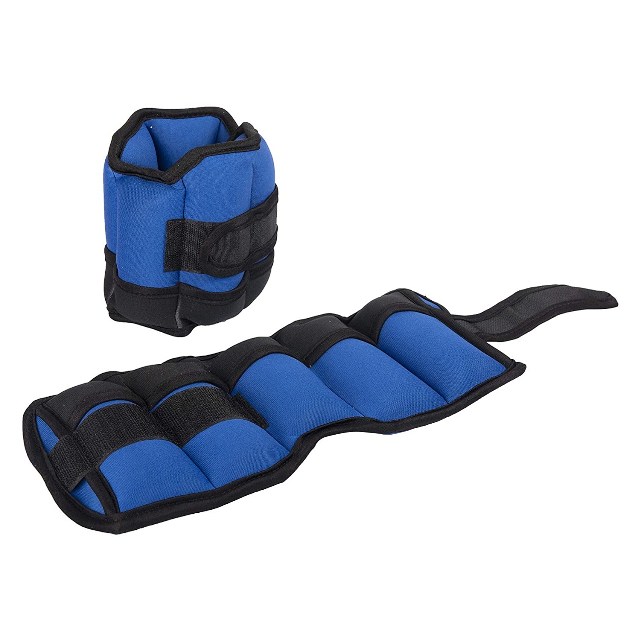 Ankle Wrist Weights 1 Pair 2 25 Kg Each with Fully Adjustable Strap for Arm Hand Leg - Best for Walking Jogging Gymnastics Aerobics