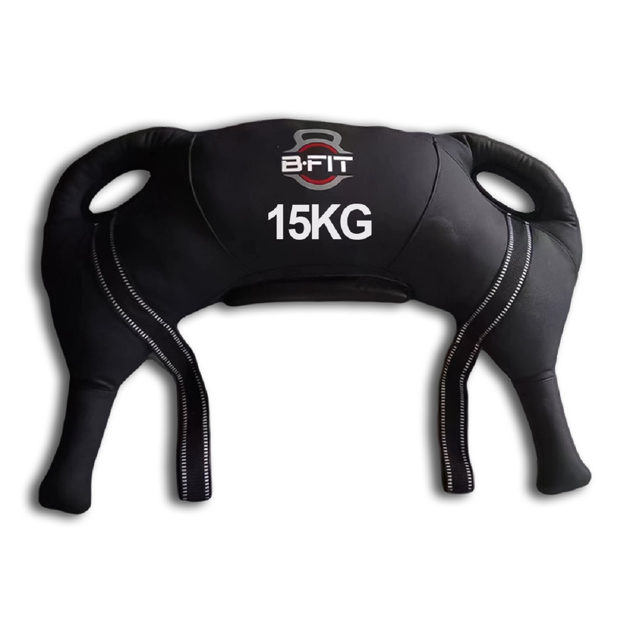 B Fit Upgraded Bulgarian Bag 15 Kg for Fitness Gym Training Cross fit Wrestling Judo Grappling MMA Full Body Workout
