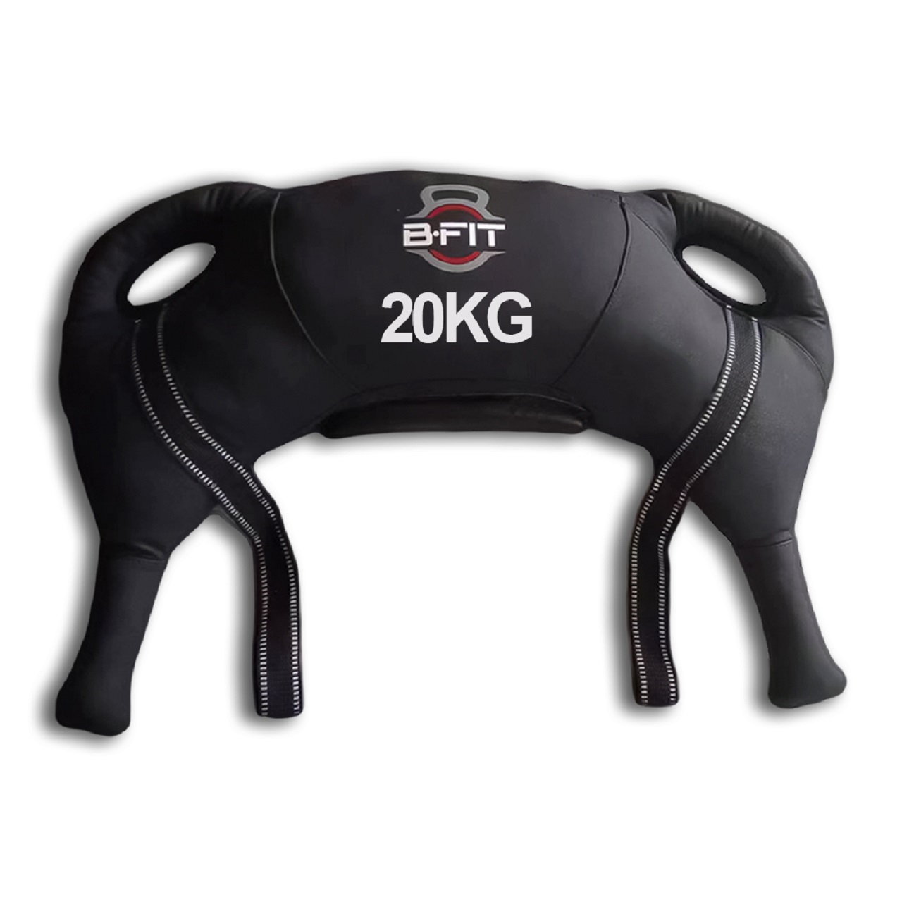 B Fit Upgraded Bulgarian Bag 20 Kg for Fitness Gym Training Cross fit Wrestling Judo Grappling MMA Full Body Workout