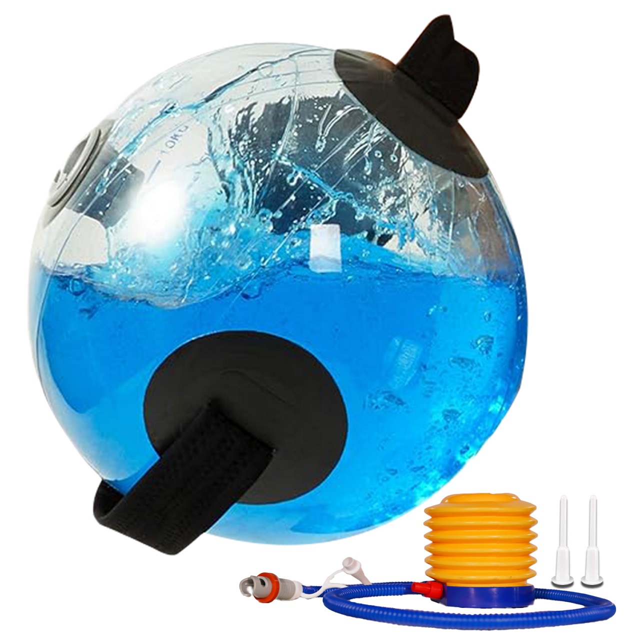 B Fit Adjustable Aqua Bag Power Bag with Water - Core and Balance Device- Portable Stability Fitness Equipment -Free App for Full Body Workout