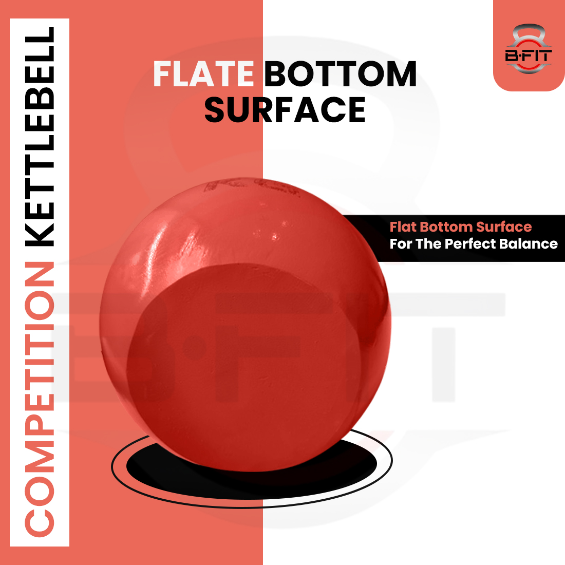 B Fit Competition Kettlebell Weights For Women Men Designed For Comfort in High Repetition Workouts Superior Balance For Better Workouts 32 Kg