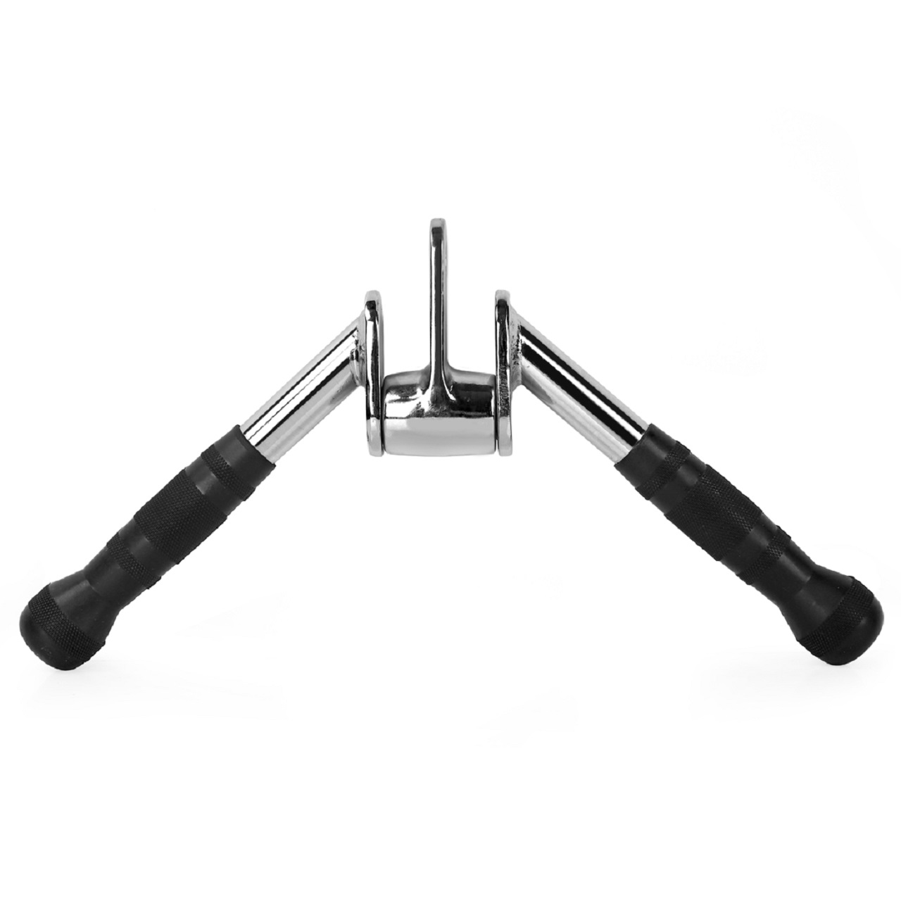 B fit Solid steel Pro-Grip Press Down Bar v-bar Cable Multi-Gym attachment