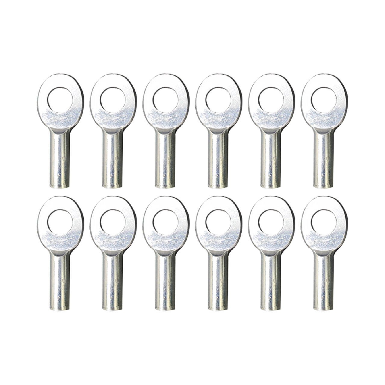B Fit Gym Cable Swage Eyelet for 6 MM Gym Wire Set of 12 Pcs