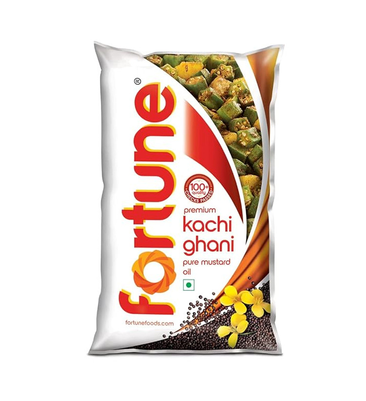 Fortune Mustard Pouch - 1Ltr