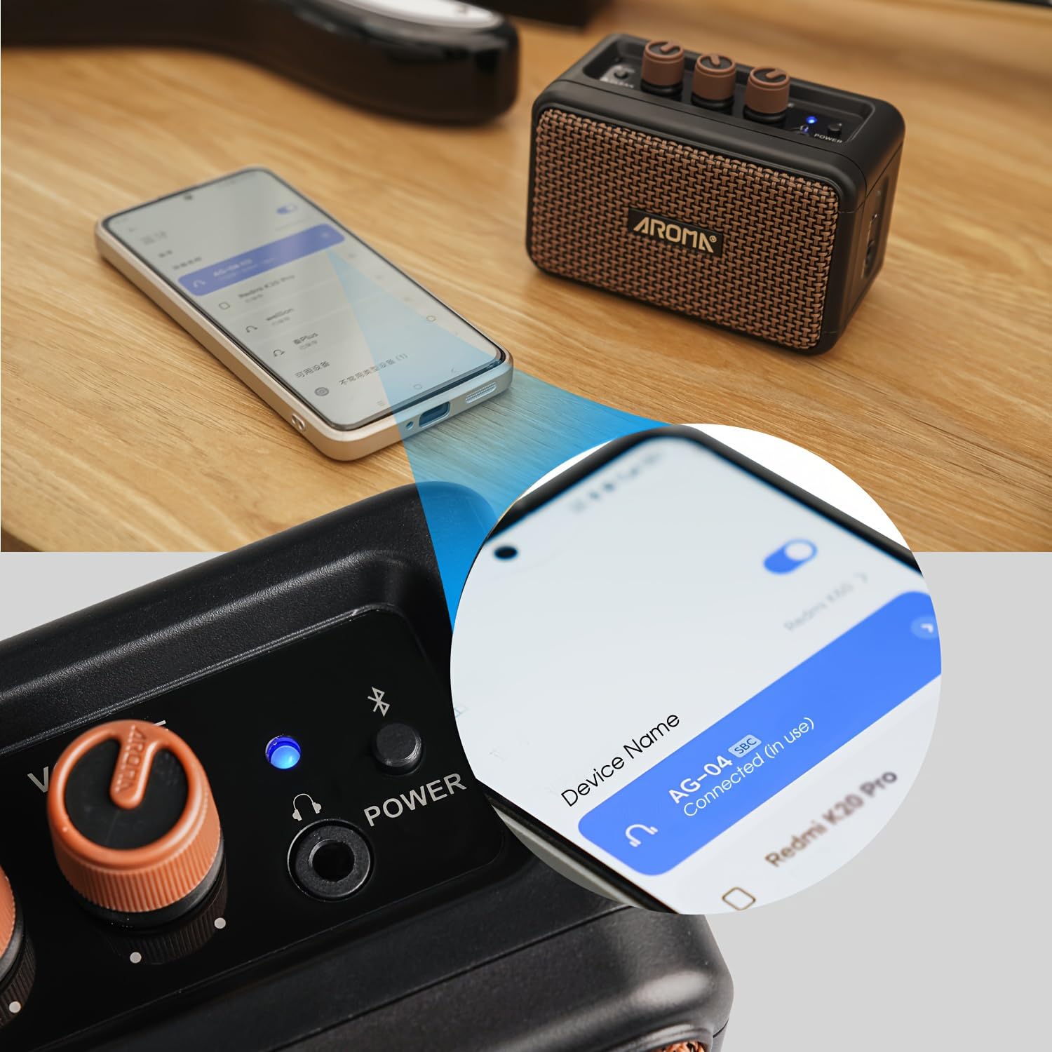 Aroma Ag04 Mini Guitar Amp