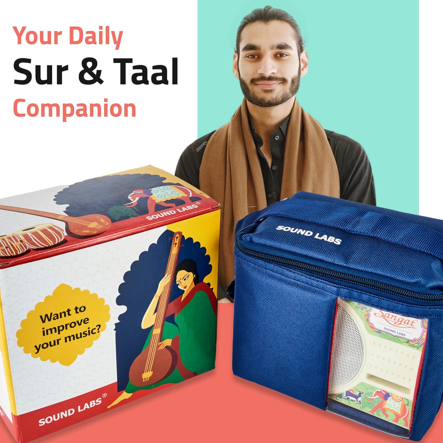 Sangat Power Electronic Tabla Tanpura Digital Musical Instrument by Sound Labs
