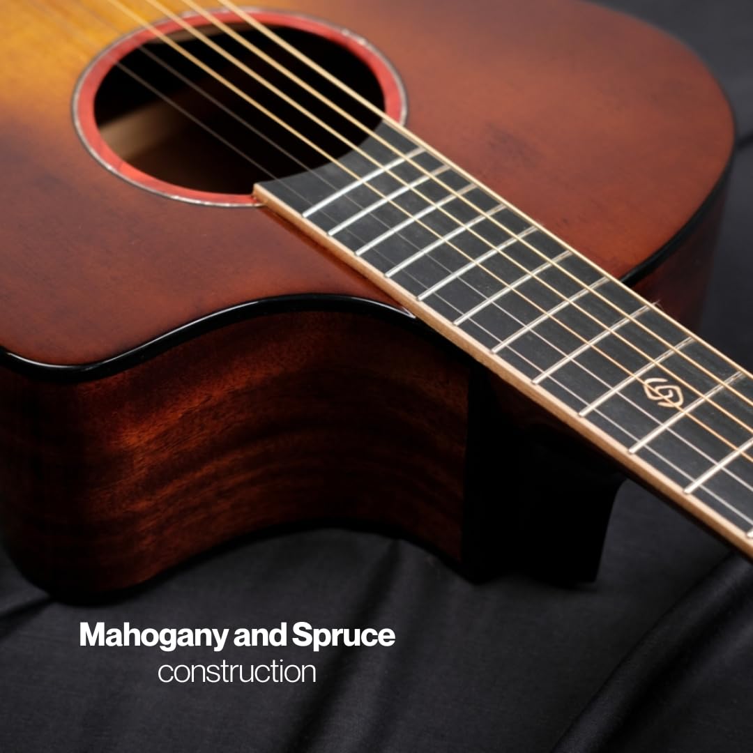 F240C Acoustic Guitar – Auditorium Cutaway Body, Mahogany Top & Back, Rosewood Fingerboard, 20 Frets, Coated Strings (Tobacco gloss)