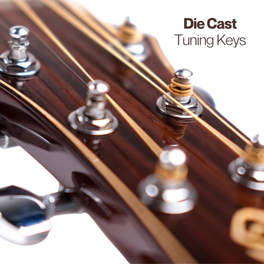 F240C Acoustic Guitar – Auditorium Cutaway Body, Mahogany Top & Back, Rosewood Fingerboard, 20 Frets, Coated Strings (Cherry red)