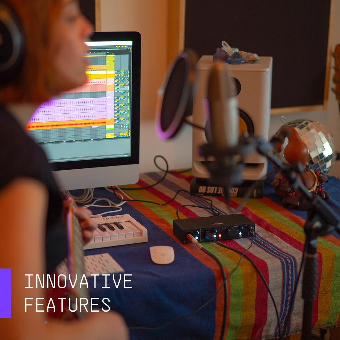 Arturia MiniFuse 1, USB-C Audio Interface 1in / 2out