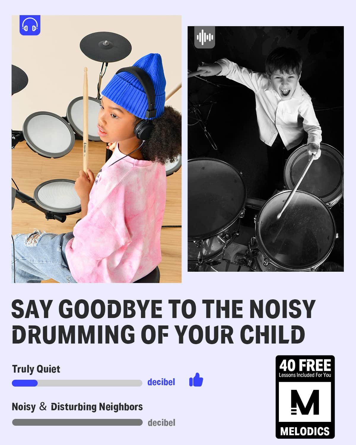 Donner DED-70 Electric Drum Set