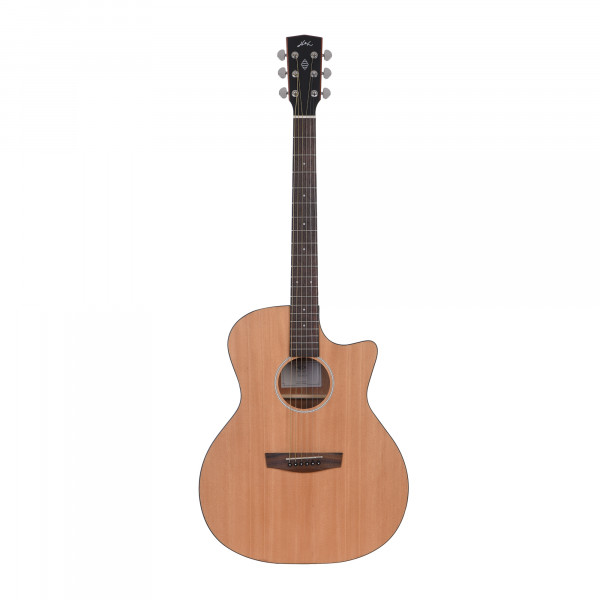 Image of HEX GA70CE Semi Acoustic Guitar Natual