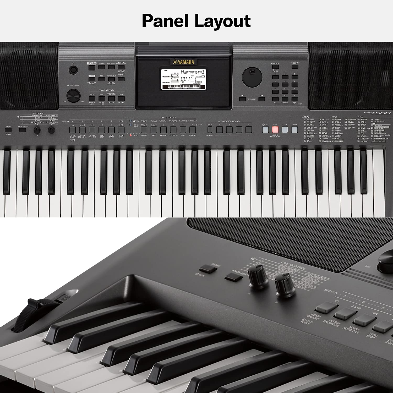 Yamaha PSR-I500 Keyboard