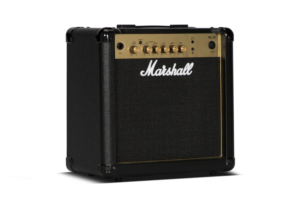 Marshall MG4 Gold Series MG15 G 15-Watt Guitar Combo Amplifier Latest Version with 2 Channels