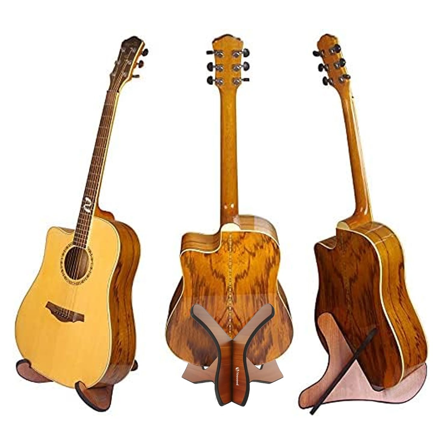 Neowood WX-5 Guitar Stand Universal Wooden Guitar Stand