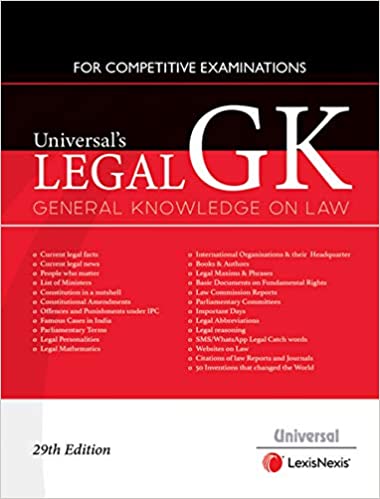 Universals Legal GK 31st Edition 2022 on Law Legal General Knowledge