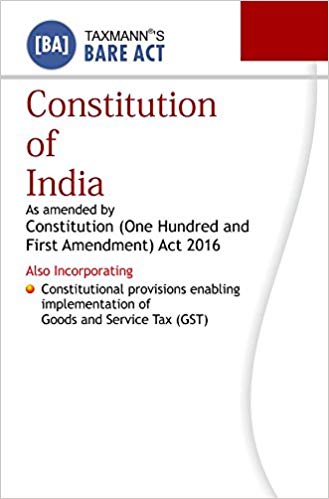 Constitution of India Bare Act Taxman