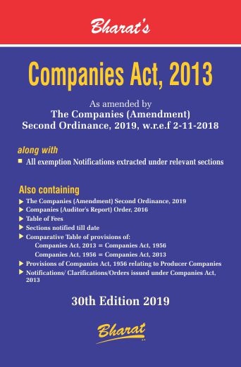 COMPANIES ACT 2013 with RULES Pkt edn