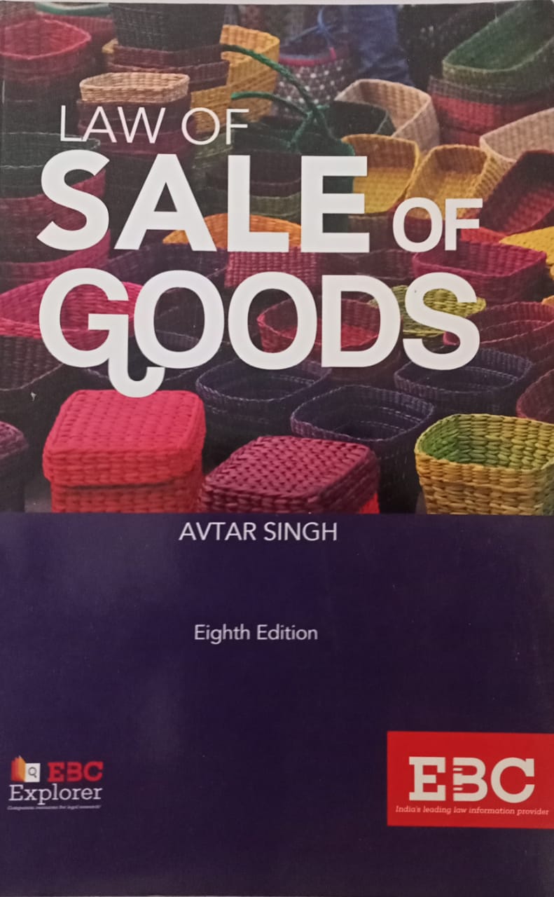 law of Sale of Goods by Avtar Singh