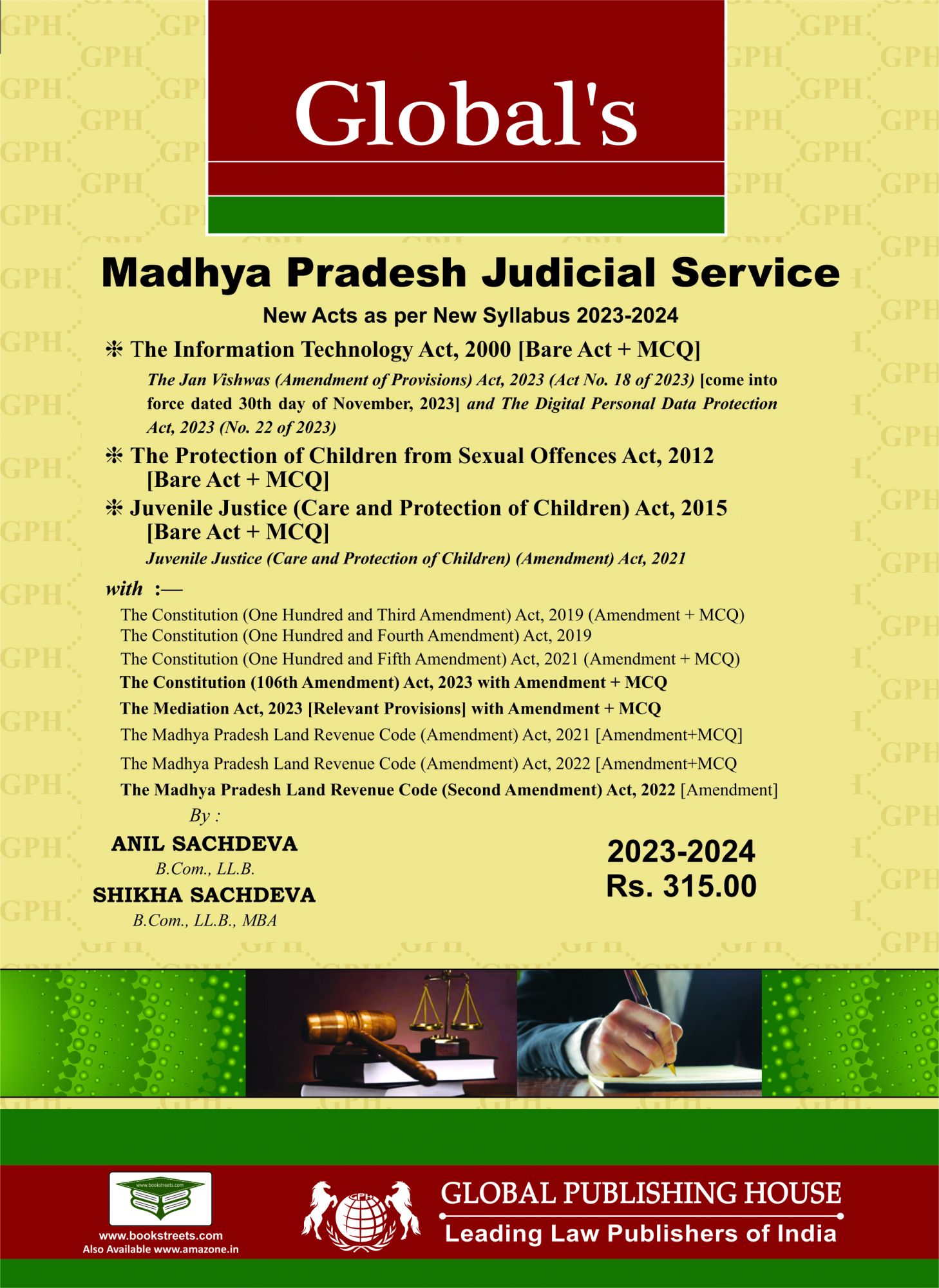 Mp judiciary exam book new acts
