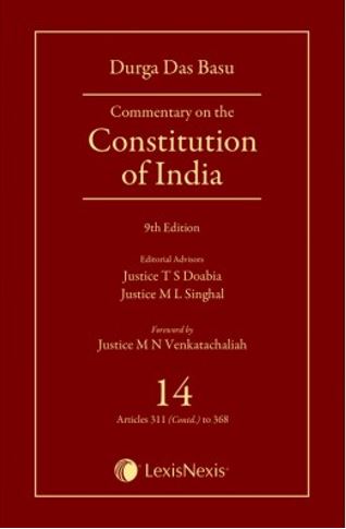 buy-online-Commentary-on-the-Constitution-of-India- Vol-14-book