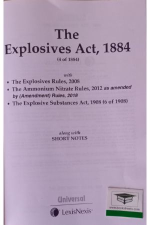 buy-online-the-explosives-act-1884-book