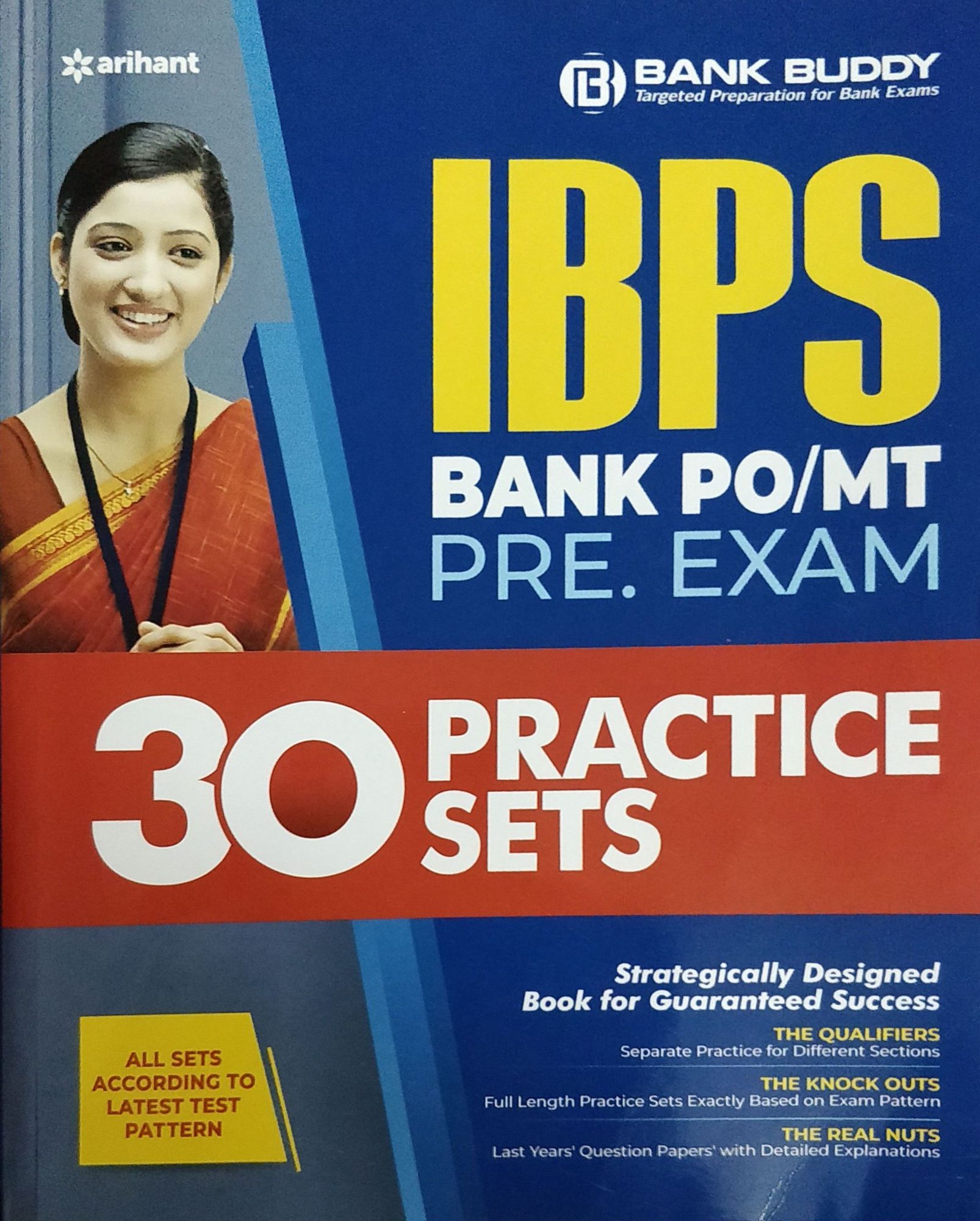 9789325290334 ARIHANT BANK BUDDY IBPS BANK PO PRE EXAM 30 PRACTICE SETS 2020 edition