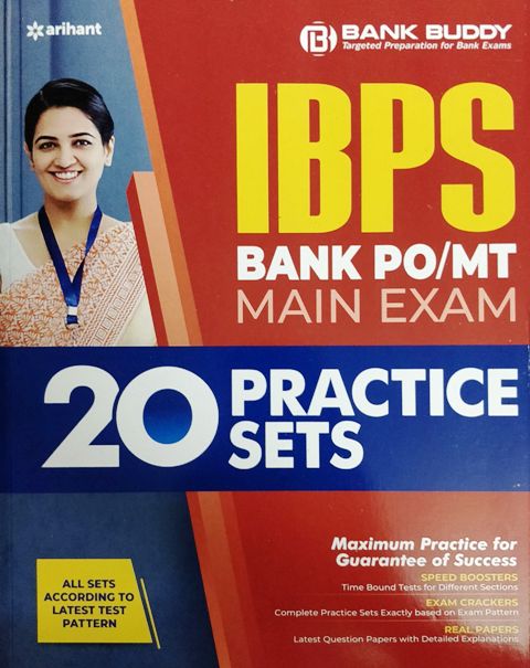 ARIHANT BANK BUDDY IBPS BANK POMT MAINS EXAM 20 PRACTICE SETS