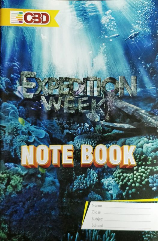 CBD Notebook A4 size Single Line Soft Cover 240 pages