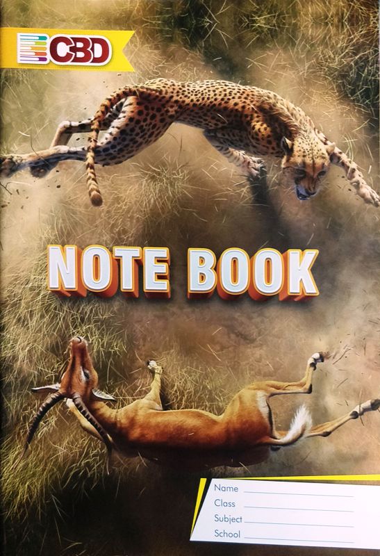 CBD Notebook 2 Sets A4 size Single Line Soft Cover