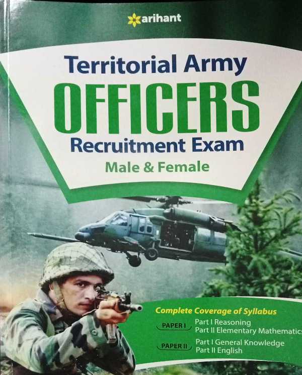 Arihant Territorial Army Officers Recruitment Exam Male Female