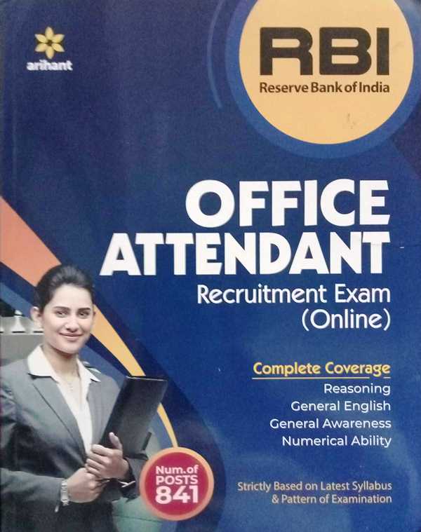 Arihant RBI Office Attendant Recruitment Exam English 9789325298118
