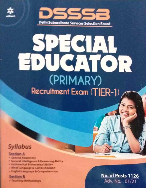 Arihant DSSSB Special Educator Primary Recruitment Exam TIER I English