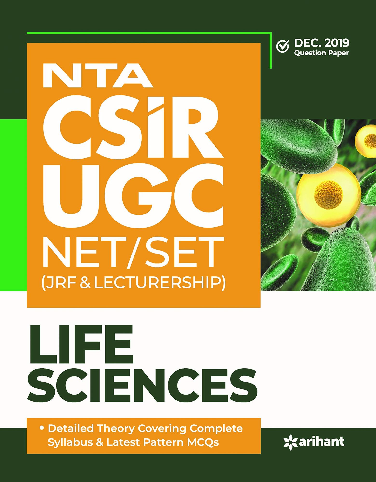 ARIHANT NTA CSIR UGC NET LIVE SCIENCES