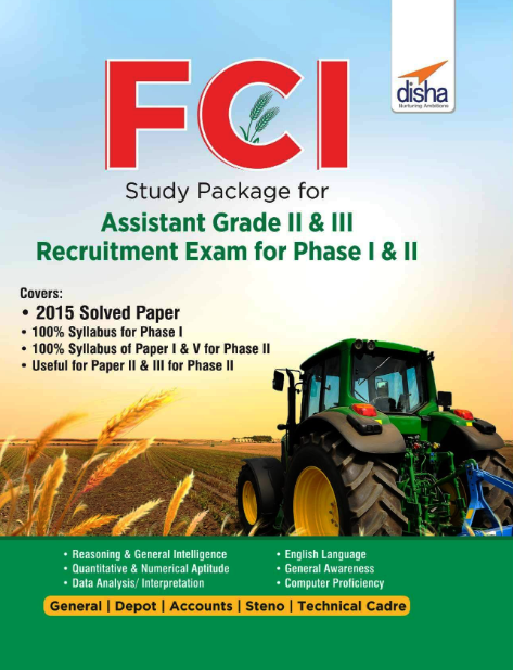Disha Fci Assistant Grade Ii And Iii Guide E