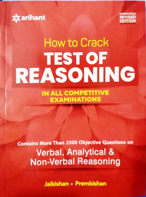 Arihant How to Crack Test of Reasoning by JaiKishan Premkishan